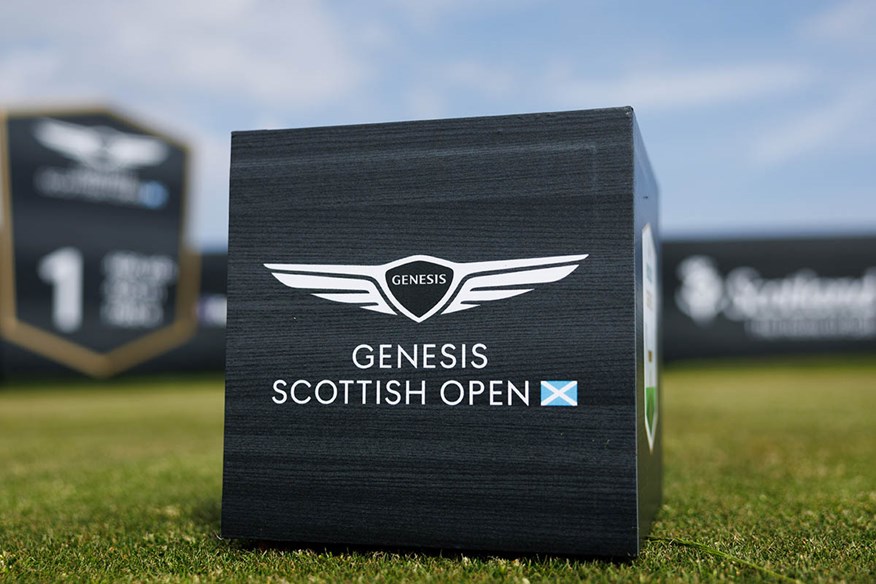 Genesis Scottish Open tee marker