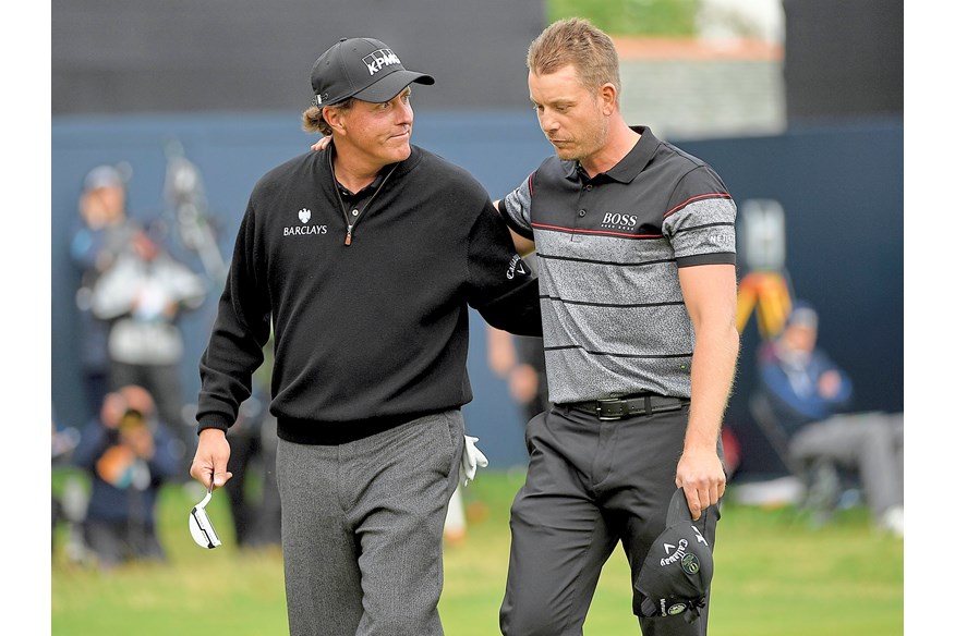 Henrik Stenson and Phil Mickelson battled it out in the greatest Sunday duel in Open Championship history