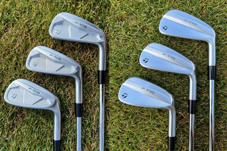 First Look: TaylorMade P7CB and P770 (2024) irons