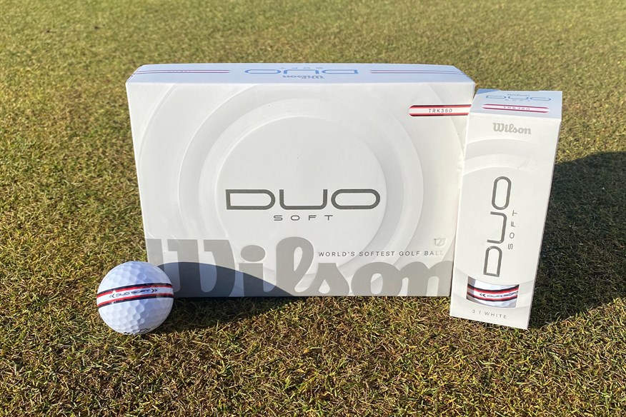 Wilson Duo Soft TRK360 golf balls