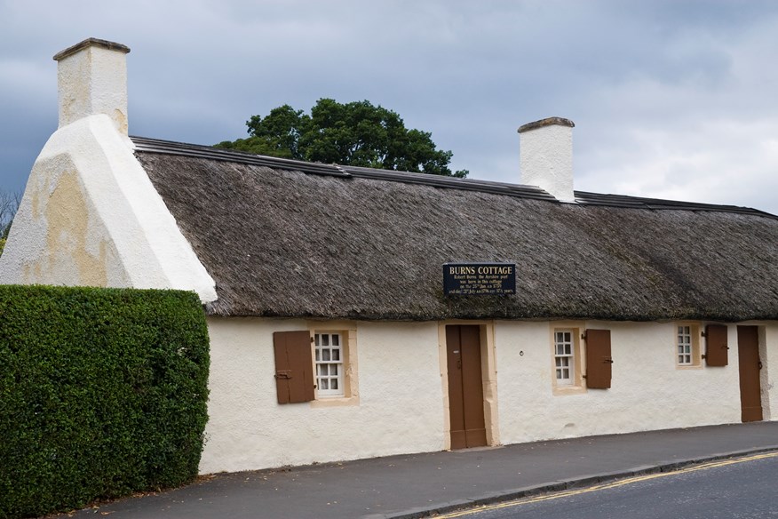 The Robert Burns Birthplace Museum in Alloway