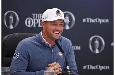 Bryson DeChambeau announces at the 152nd Open Champion that he's the happiest he's ever been