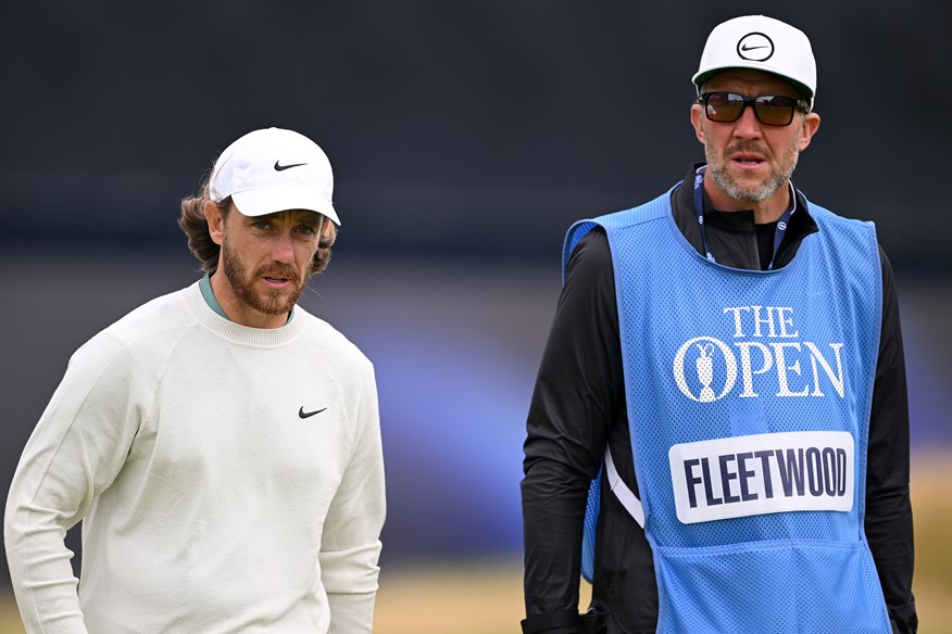 Tommy Fleetwood and his caddie Ian Finnis are reunited for the 2024 Open Championship at Royal Troon