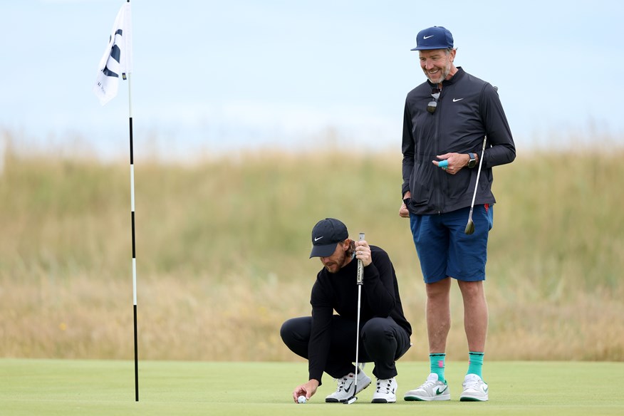 Ian Finnis will caddie for Tommy Fleetwood at the 2024 Open at Royal Troon