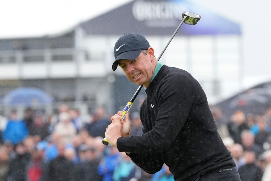 Rory McIlroy had a day to forget at Royal Troon on Thursday