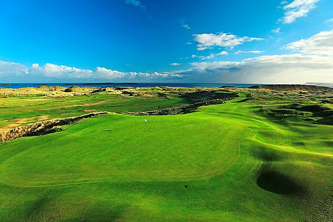 The 16th at Royal Portrush is one of the best holes at an Open venue