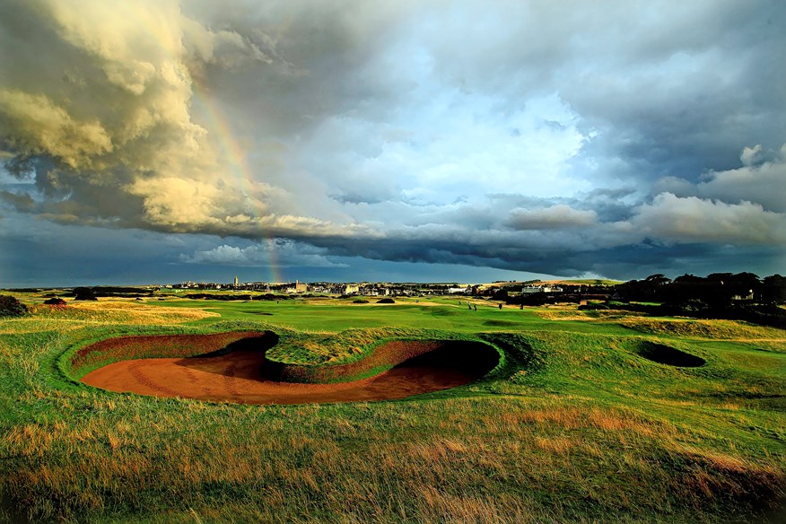 Hole 14 on St Andrews' Old Course is one of the best on a course that's hosted The Open