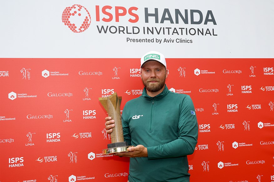 Daniel Brown won the 2023 ISPS Handa Invitational