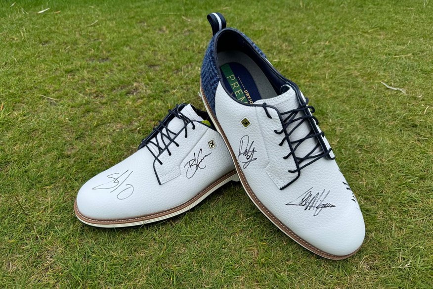 Signed FootJoy Shoes