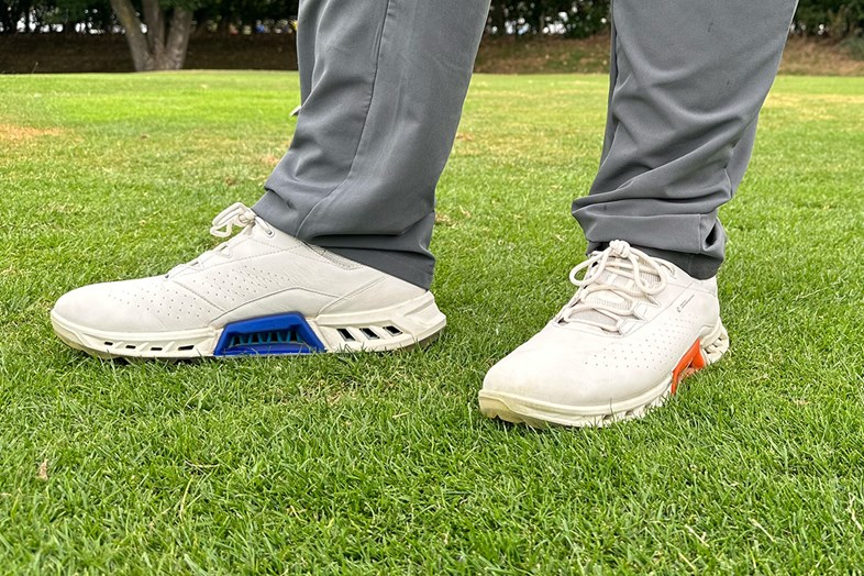 Running shoe comfort with golf shoe grip: Ecco Biom C4 Review