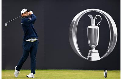 Aguri Iwasaki played three holes in 13-over par at The Open at Troon.