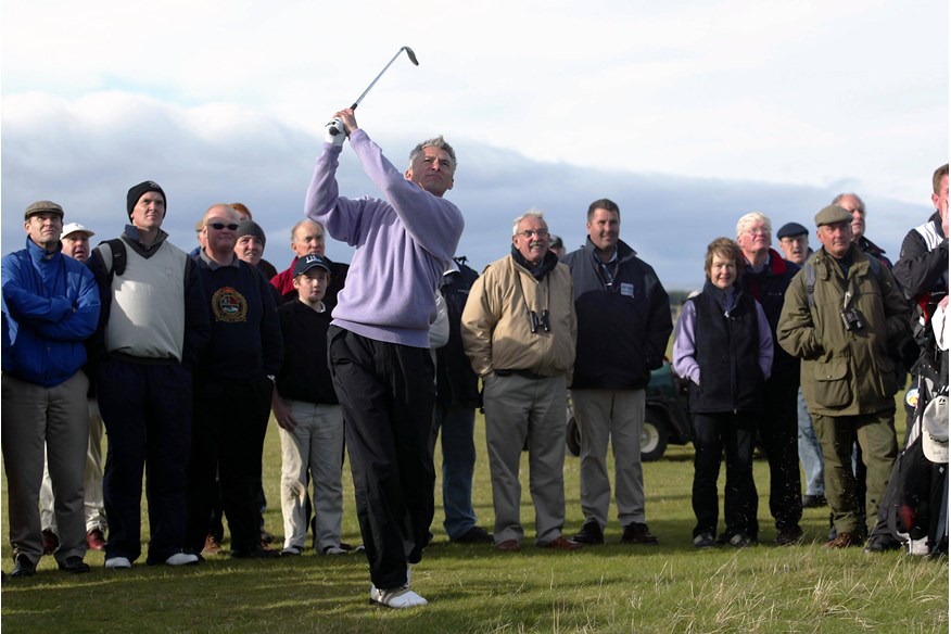 Jonathan Edwards competing at the Dunhill Links