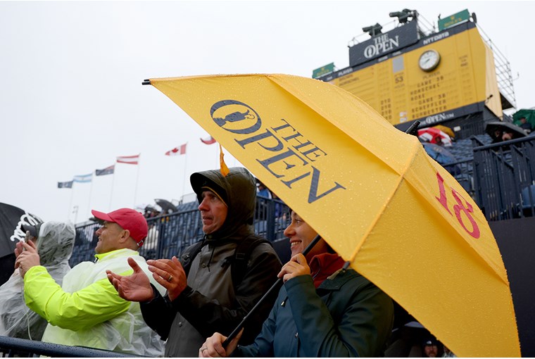 ‘How many umbrellas?’ The incredible numbers of the 2024 British Open