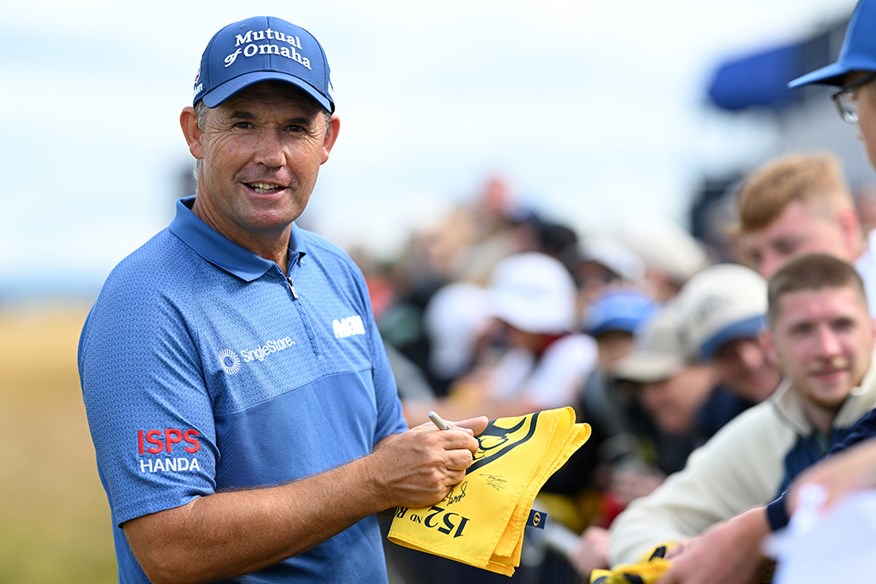 Padraig Harrington has amassed over 100,000 subscribers on his YouTube channel.