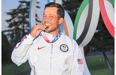 Xander Schauffele will be aiming for gold at the 2024 Paris Olympics