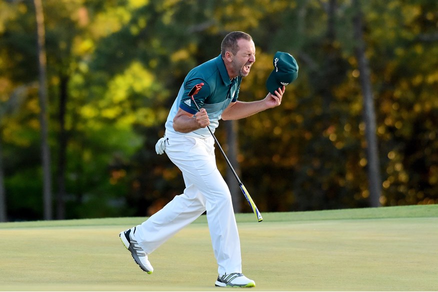 Sergio Garcia broke his major duck at the 74th attempt at the 2017 Masters.