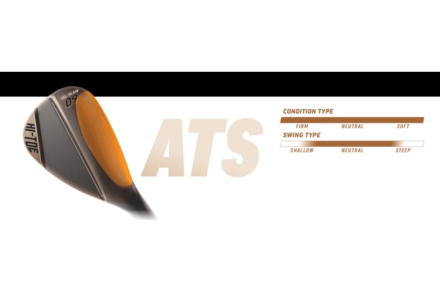 A graphic to show the shape of the ATS sole grind and explain who it suits.