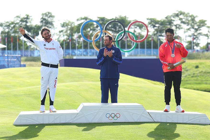 Did players get paid for winning a medal at the Paris Olympic Golf?