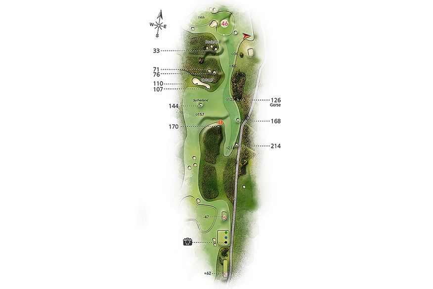 Hole 4 layout at St Andrews, Old Course