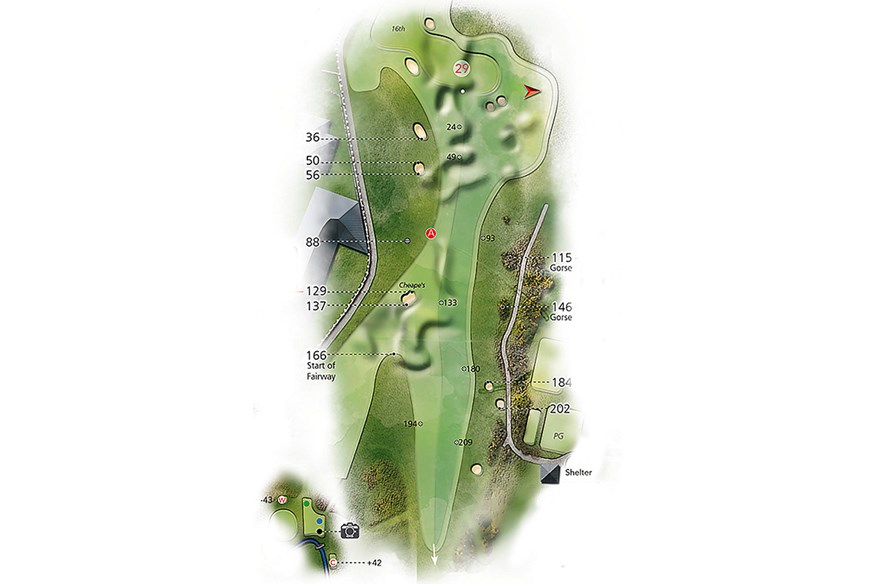 Hole 7 layout at St Andrews, Old Course