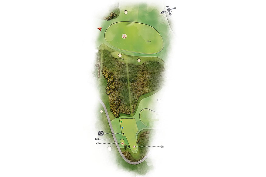 Hole 8 layout at St Andrews, Old Course