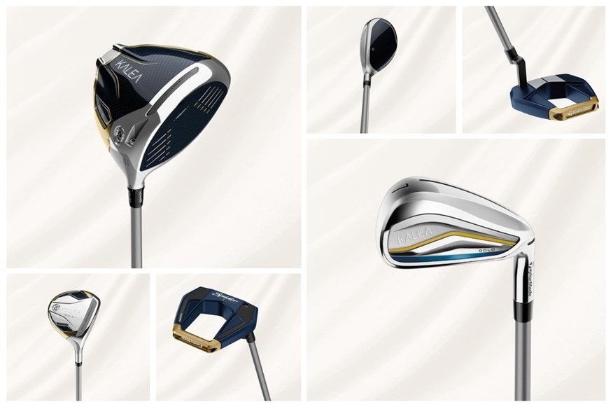 TaylorMade launch a new women's range, Kalea Gold