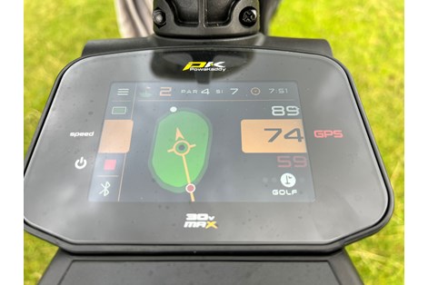 PowaKaddy CT8 GPS green view.