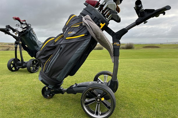 Reviewing the PowaKaddy CT8 GPS electric golf trolley.