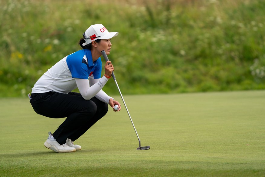 Lin Xiyu in action at the Paris Olympics.