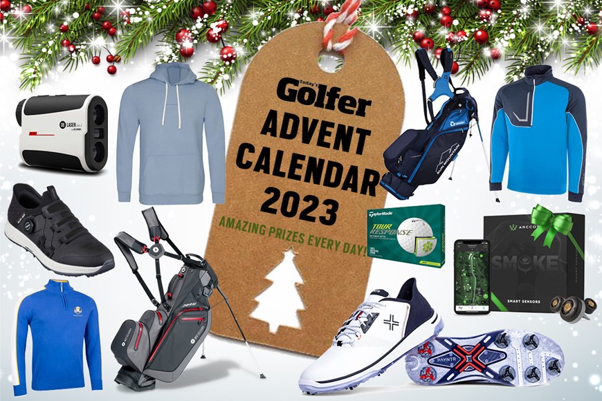 Win amazing prizes in the Today’s Golfer Advent Calendar