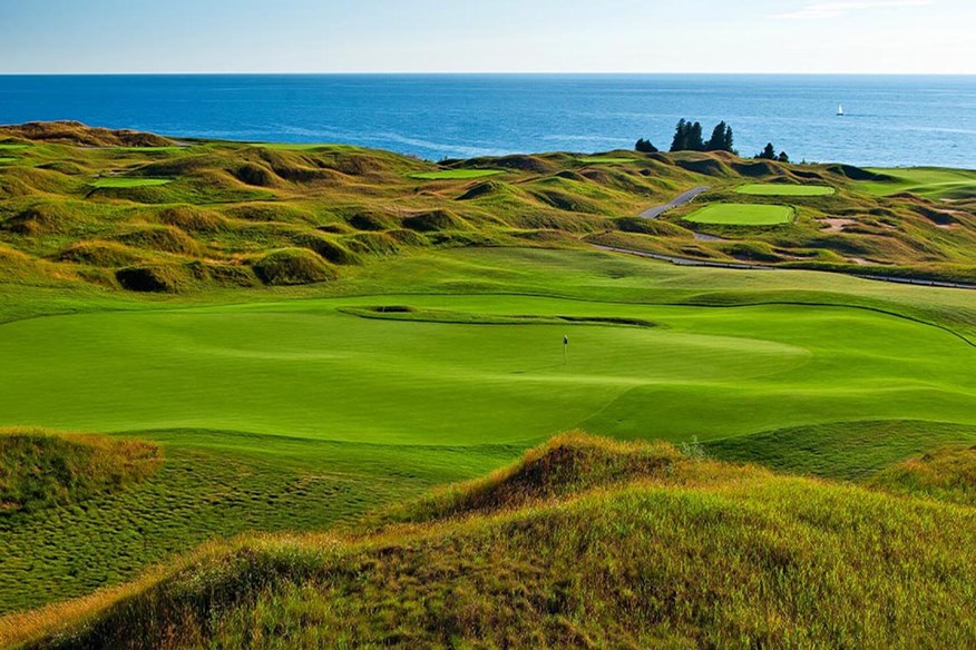 Arcadia Bluffs is one of the best golf courses in Michigan