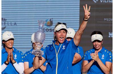 Suzann Pettersen is targeting a fourth consecutive win for Team Europe