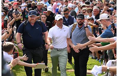 Rory McIlroy is used to getting swarmed by fans wherever he goes.