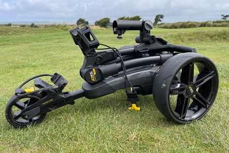 Powakaddy FX3 Electric Golf Trolley Folded