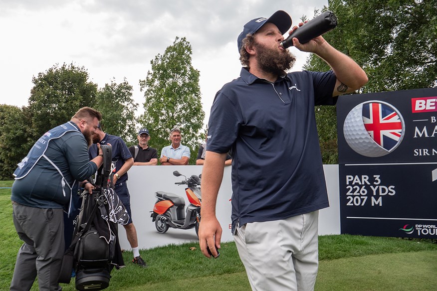 Catching up with Beef as he strolls the golf course