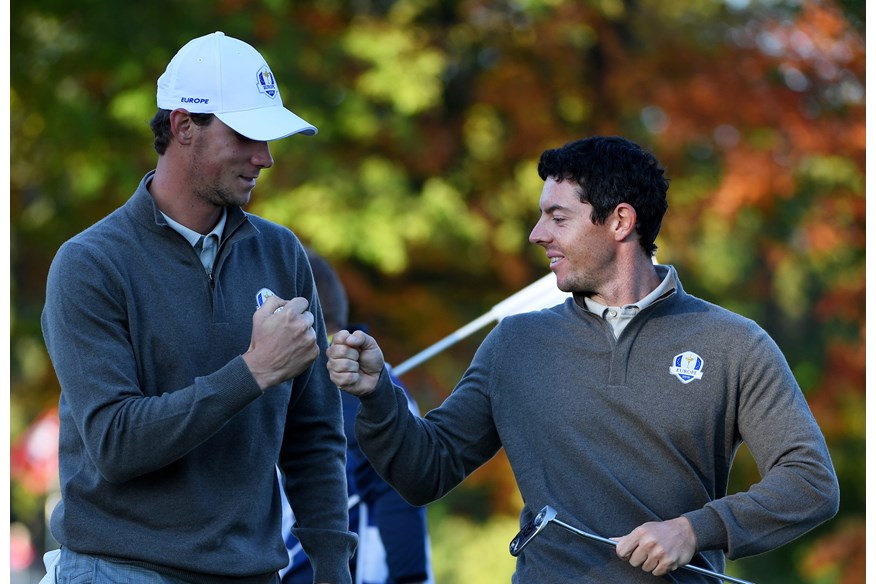 Rory McIlroy and Thomas Pieters won all three matches together in the 2016 Ryder Cup.