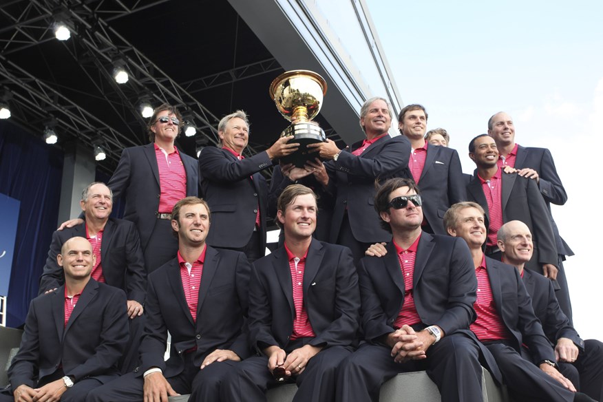 The Americans reatined the Presidents Cup in 2011 with a 19-15 victory in Melbourne.