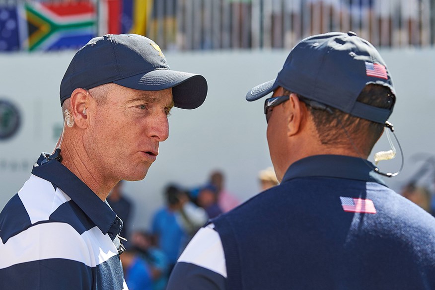 Jim Furyk lost his cool after being offended by comments before the 2024 Presidents Cup