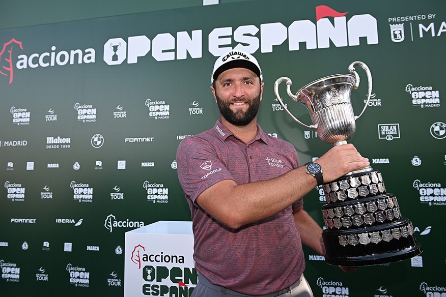 Jon Rahm goes in search of a third Open de Espana title.