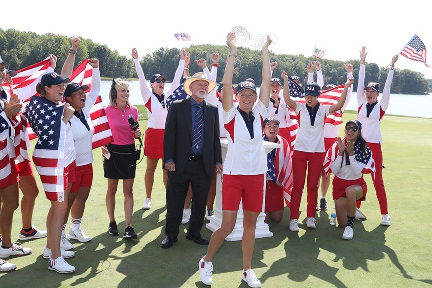 Stacy Lewis is undefeated as a Solheim Cup captain and hasn't ruled out a third term in Holland in 2026.