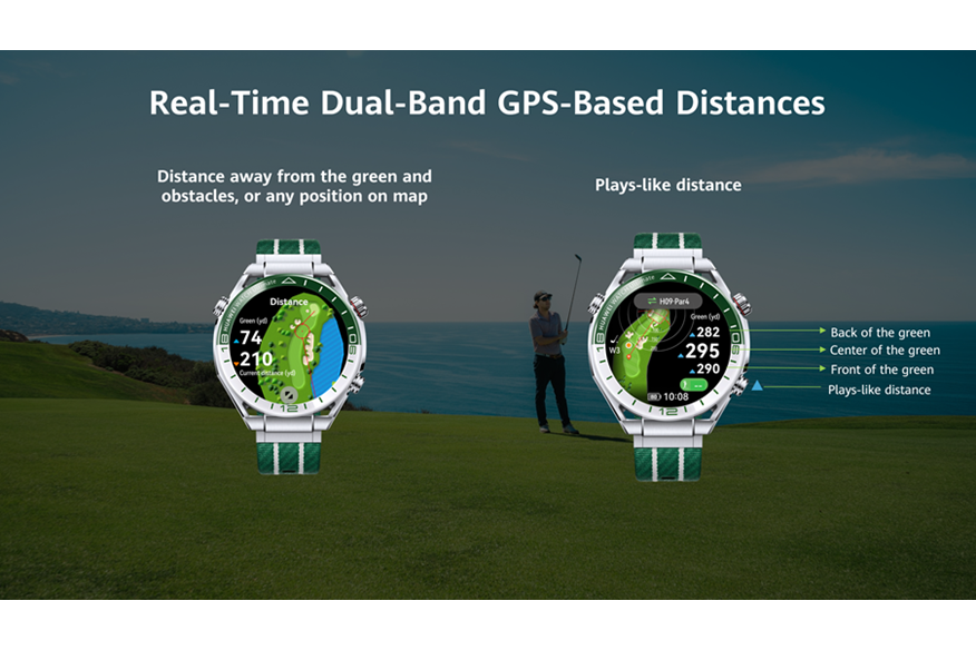 Huawei Watch Ultimate features real-time GPS measurement