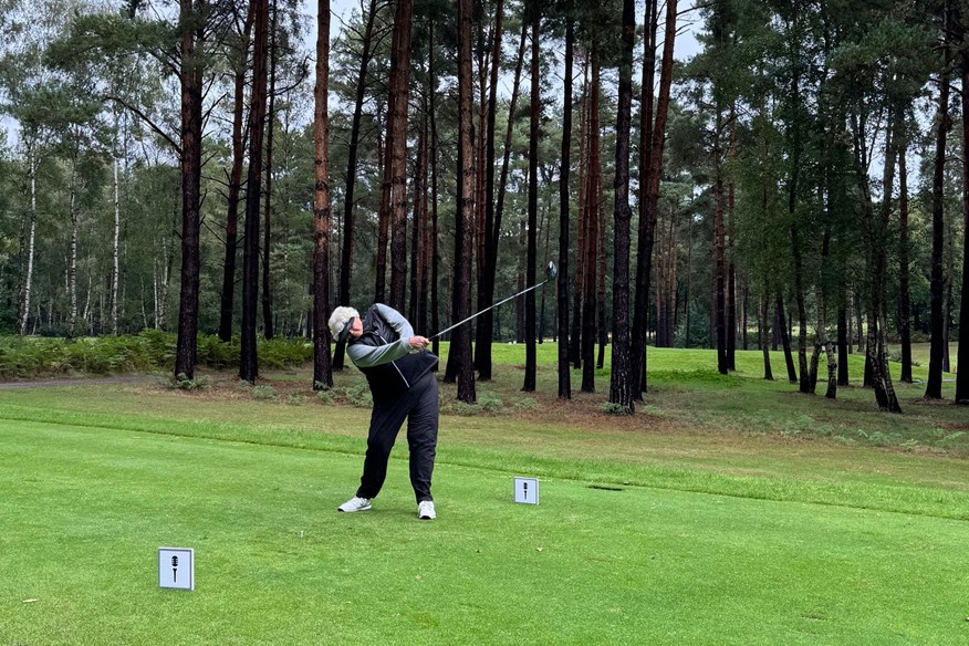 Laura Davies at the Alliss Broadcasters Cup