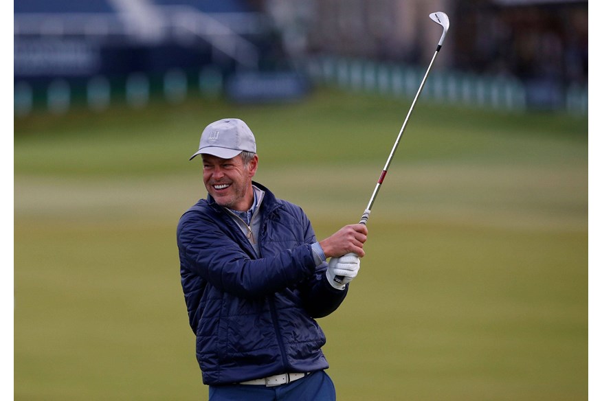 Peter Jones during the third round of the Dunhill Links