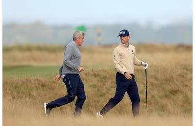 Who is in the fourball grabbing all the attention at the Alfred Dunhill Links Championship?