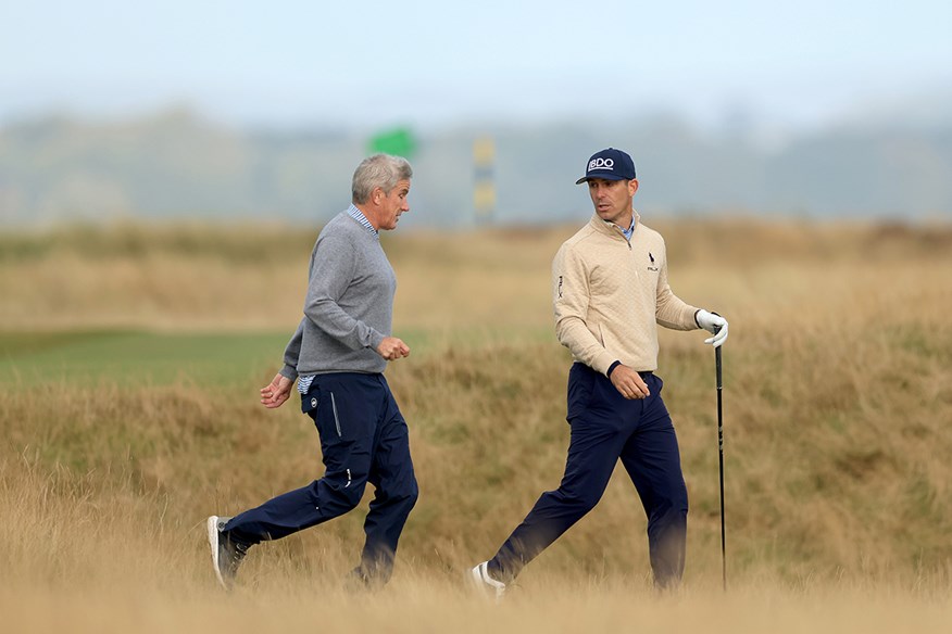 Who is in the fourball grabbing all the attention at the Alfred Dunhill Links Championship?