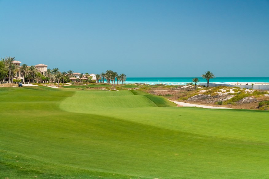 Saadiyat Beach is a spectacular golf course.