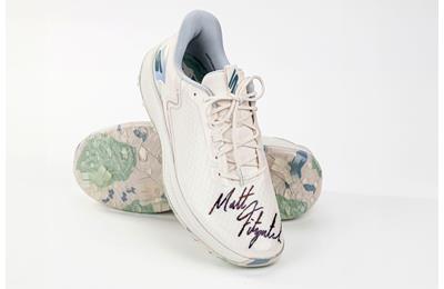 Your chance to win a pair of Skechers golf shoes signed by Matt Fitzpatrick