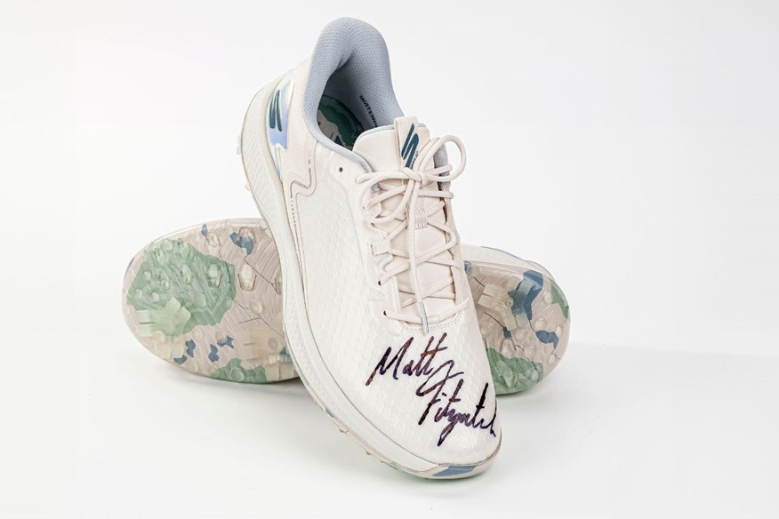 Your chance to win a pair of Skechers golf shoes signed by Matt Fitzpatrick