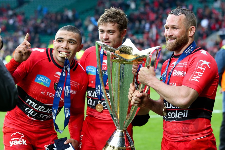 Bryan Habana won two European Cups with Toulon between 2013-2018.