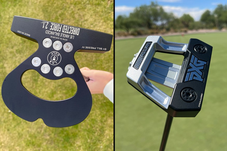 Battle of the Zero-Torque Putters: LAB Golf DF 2.1 Putter Vs. PXG Allan Putter